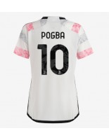 Juventus Paul Pogba #10 Vieraspaita Naisten 2023-24 Lyhythihainen